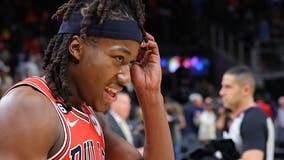 Ayo Dosunmu beats buzzer, Bulls beat Hawks 110-108