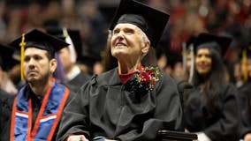 90-year-old great-grandmother graduates from Northern Illinois University