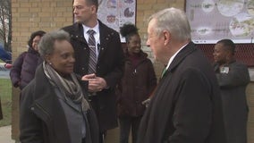 State, local leaders celebrate new trail in Englewood neighborhood