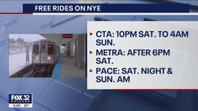 Free rides available on New Year's Eve across Chicago