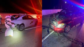 Indiana State Trooper hospitalized after driver crashes into squad car