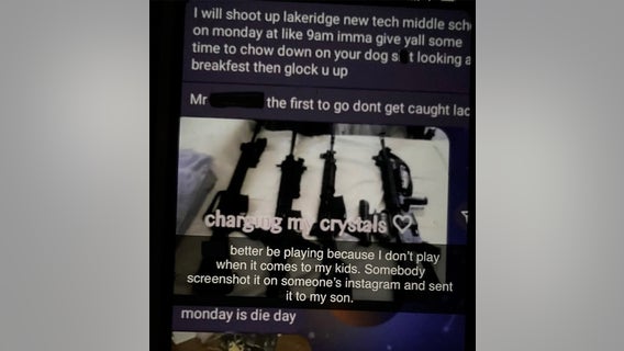 11-year-old in custody in connection to Gary middle school shooting threat