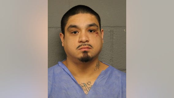 Man accused of forcing his way into Cook County home, striking victims with piece of lumber