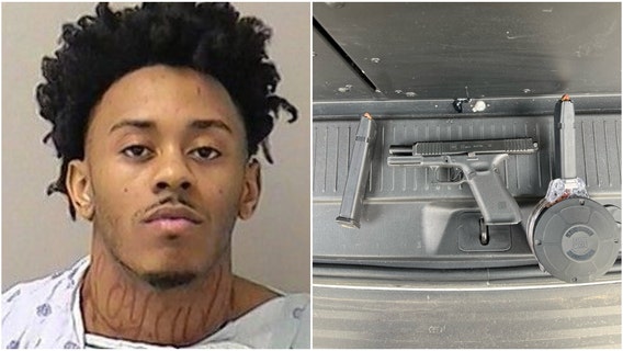 Chicago felon charged after fighting with deputies, possessing fully-automatic gun