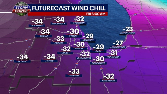 Blizzard-like conditions bearing down on Chicago