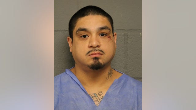 Man accused of forcing his way into Cook County home, striking victims with piece of lumber