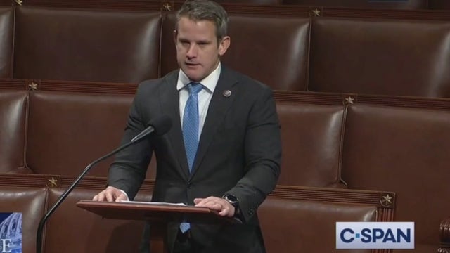 Illinois Rep. Adam Kinzinger delivers final speech on House floor