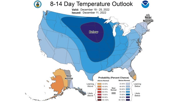Bitter cold is coming for Chicago