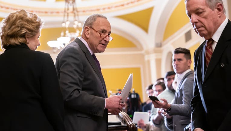 Senators Hold Weekly Policy Luncheons At The Capitol