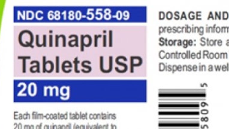 Quinapril Tablets