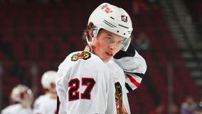 Blackhawks recall Fs Lukas Reichel, Brett Seney from minors