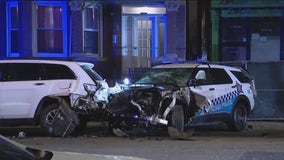 2 Chicago cops among 4 injured in West Side traffic crash