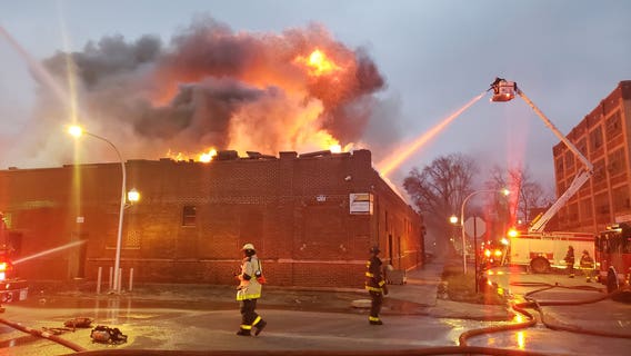 Extra-alarm fire breaks out on Chicago's West Side
