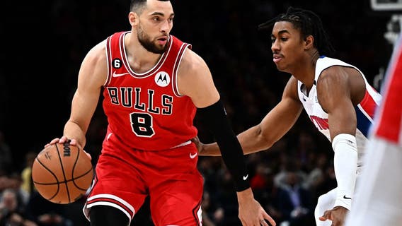 LaVine scores 30, Bulls defeat Pistons 126-108 in Paris