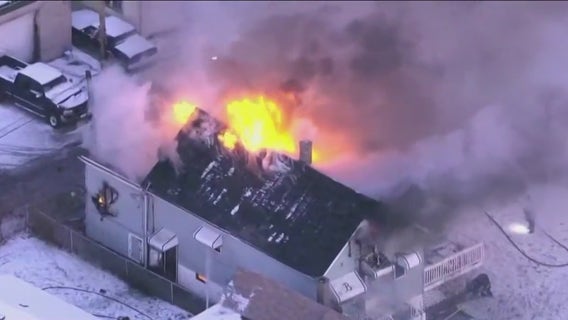 Fire rips through home in south suburban Chicago leaving 2 injured