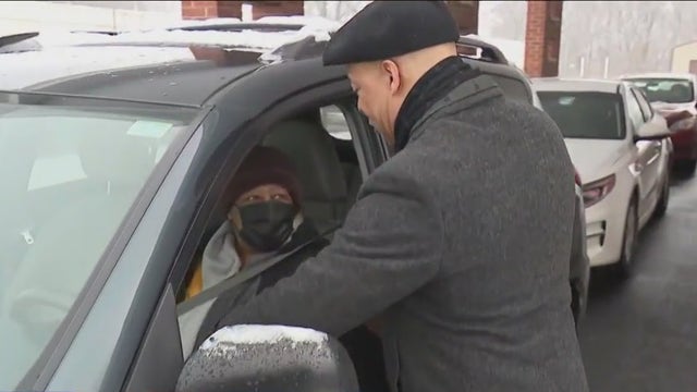 Gary gives away Ring cameras to residents to combat crime