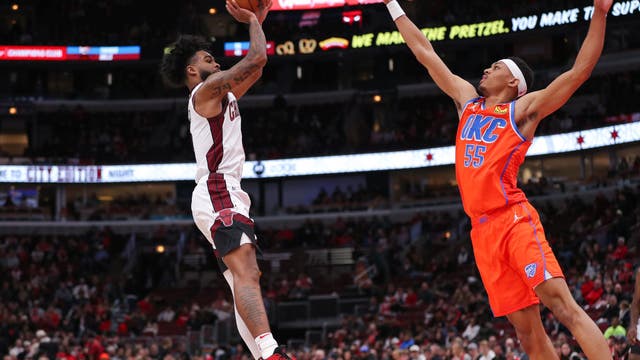 Giddey scores 25, leads Thunder to 124-110 win over Bulls