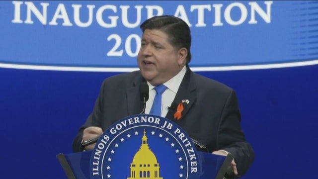 Multibillionaire Pritzker takes 2nd oath as Illinois governor