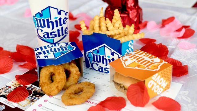 Slide into romance: White Castle reservations open this week for Valentine's Day