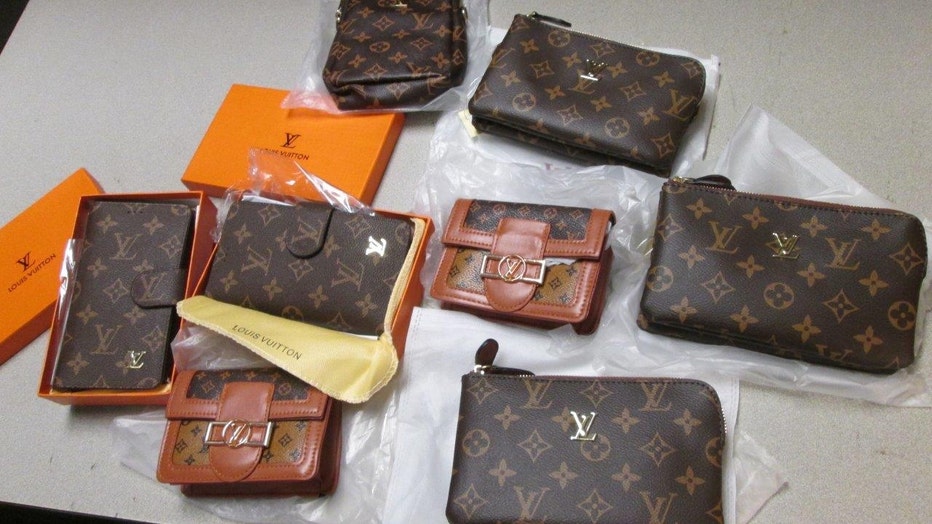 U.S. Customs seizes giant amount of fake luxury merchandise at