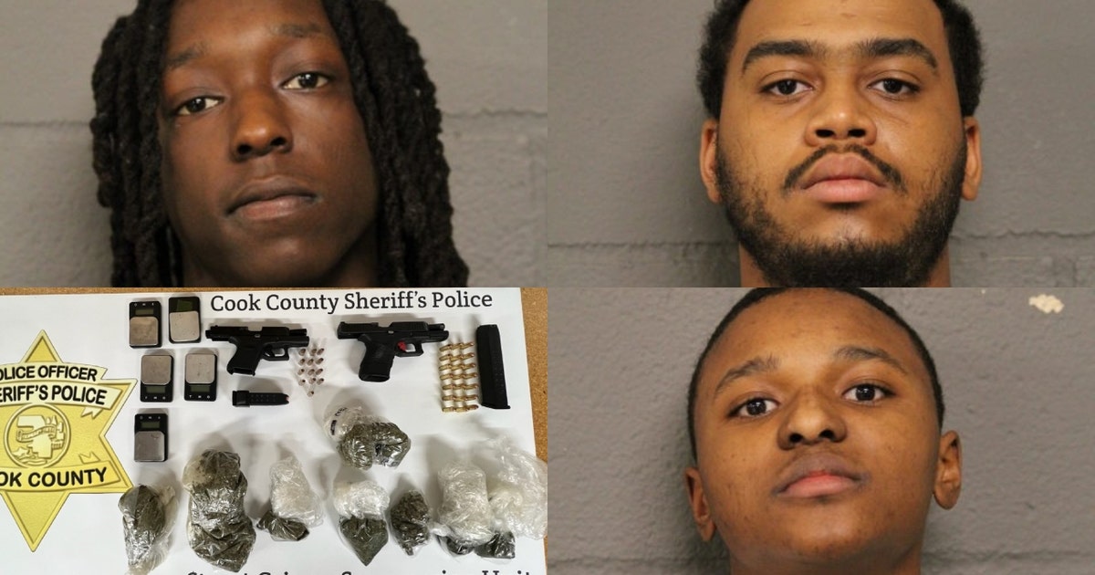 3 Chicago men arrested after police recover stolen vehicle, loaded ...