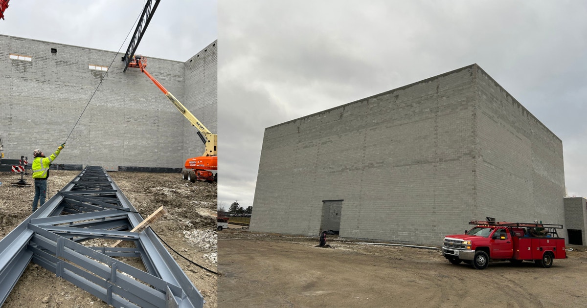 Illinois' largest movie theater screen: Construction begins in Chicago