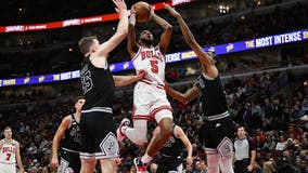 Vucevic, Drummond come up big, Bulls beat Spurs 128-104