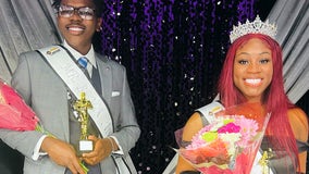 Students from Waubonsie High and East Aurora named first Mr. and Miss Black Aurora