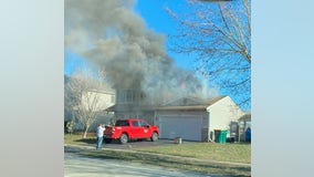 Joliet home and garage damaged in fire