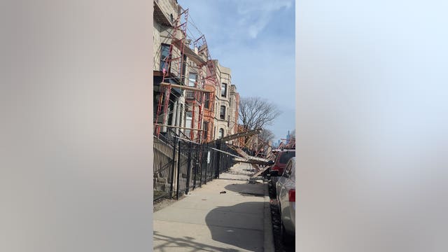2 construction workers injured after scaffolding collapses in East Garfield Park