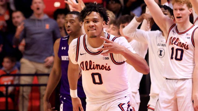 Shannon’s surge rallies Illinois past No. 21 Northwestern