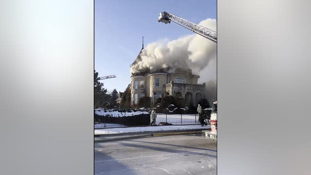 Fire erupts at historic Haley Mansion in Joliet