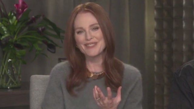 Julianne Moore talks about new Apple TV+ thriller 'Sharper'