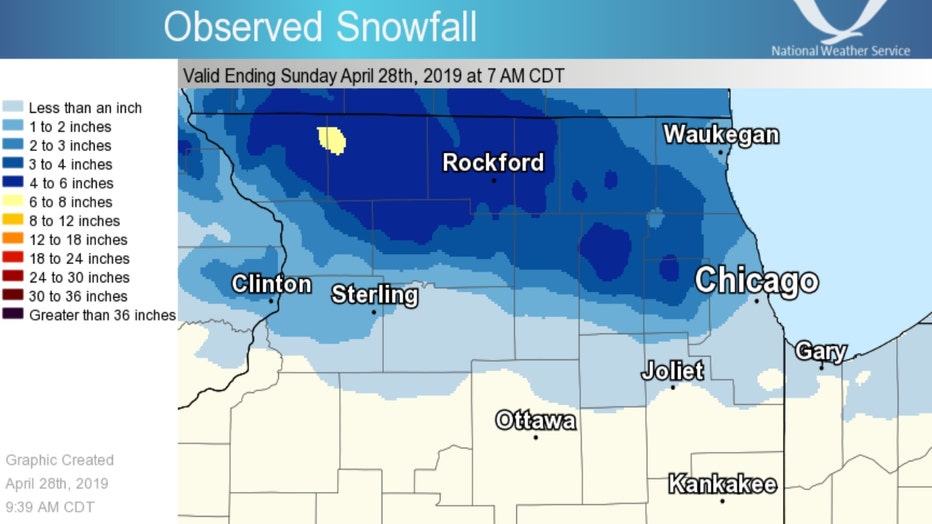 How Much Snow Does Chicago Typically Get The Rest Of The Season? | FOX ...