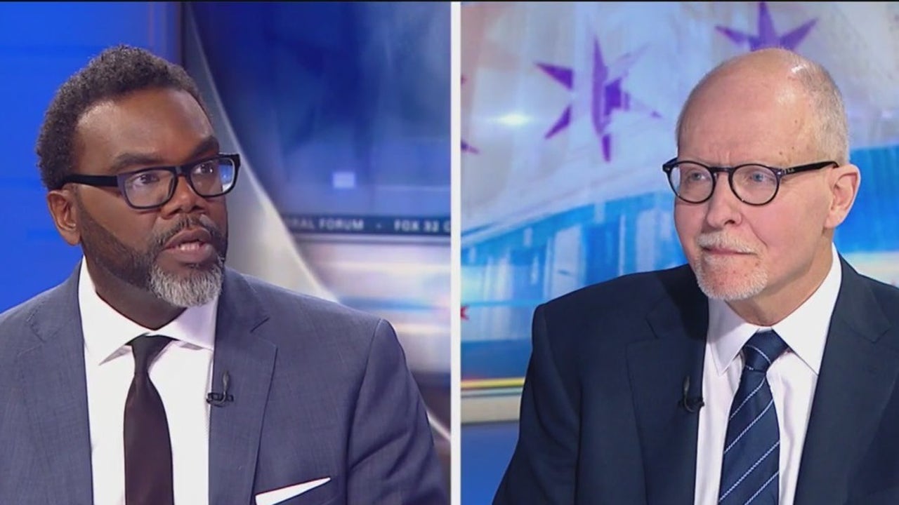 Chicago mayoral candidates Johnson, Vallas face off in FOX 32 Forum