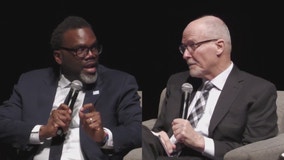 Chicago mayoral election: Johnson, Vallas face off in final forum