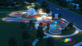 Farmers Branch is building a one-of-a-kind glowing playground