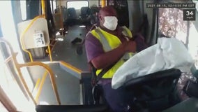 New video released in 2021 Pace bus crash that killed woman after driver fell asleep at the wheel