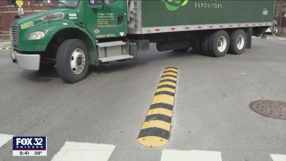 Chicago installs new traffic devices to encourage drivers to take safer left turns