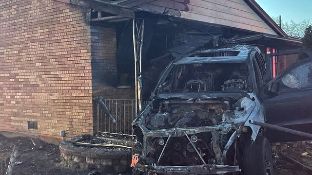 Stolen car crashes into another vehicle in West Pullman causing it to catch on fire, strike a home