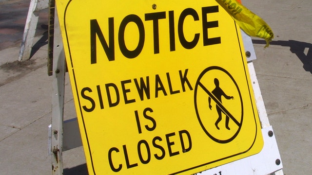 State Street sidewalk closed at Adams; feds cite pedestrian danger at buildings it wants to raze