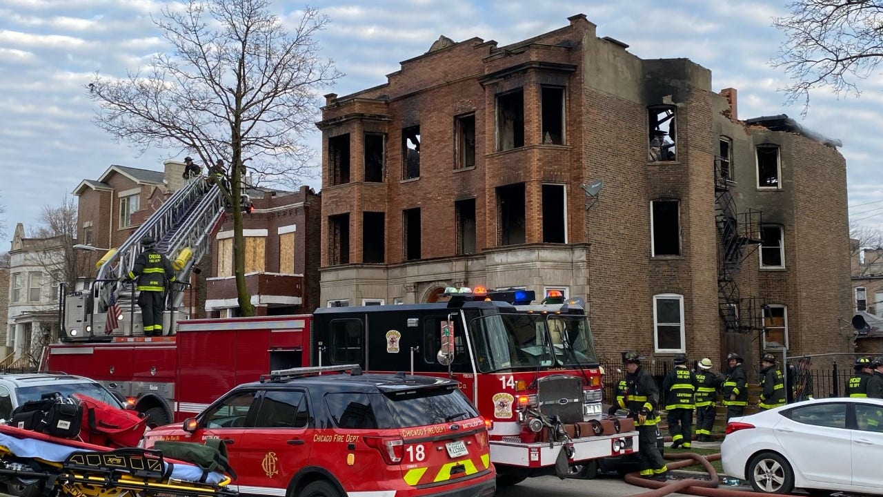 Person injured in apartment fire on Chicago's West Side