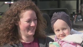 Orland Park family receives heartwarming gift as young daughter battles cancer