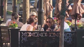 Suburban restaurants open outdoor dining amid streak of warm weather