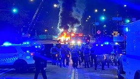 New videos, photos show weekend chaos on Chicago's downtown streets