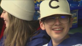 13-year-old cancer survivor plays bat boy at Cubs game