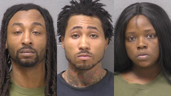 3 arrested for stealing merchandise from T-Mobile in Frankfort: police