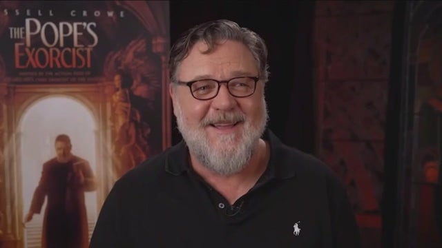 Russell Crowe on how 'The Exorcist' awakened his fear of scary movies