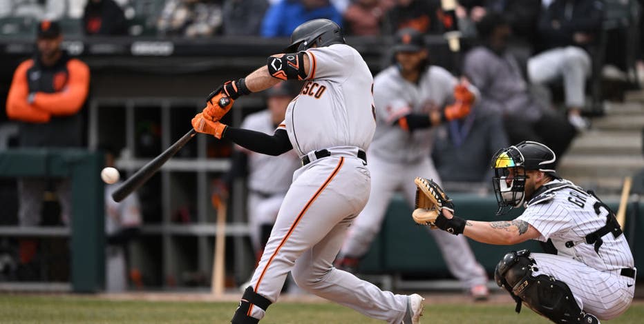 Villar goes deep twice, Giants hit 7 HRs to rout White Sox - The San Diego  Union-Tribune