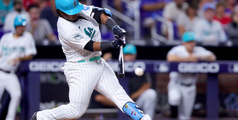 Jean Segura of the Miami Marlins fields his postion in the game News  Photo - Getty Images